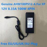 7.5A 8.33A 12V ของแท้100W 4PIN 10009518-A อะแดปเตอร์แปลงไฟ AC สำหรับ XP AHM100PS12-A Synology DS916 DS415เครื่องชาร์จอุปกรณ์พลังงาน NAS