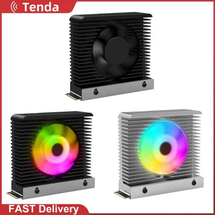 Aluminum Alloy Solid State Hard Disk Heat Sink Active Heatsink Cooler