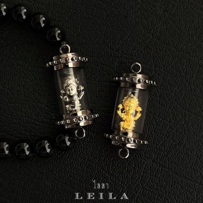 Leila Amulets พระแม่ลักษมี ใส่กรอบ (พร้อมกำไลหินฟรีตามรูป)