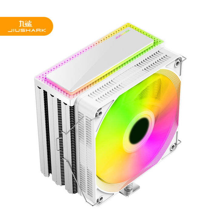 Jiushark Jf100 Color Cpu Radiator Electroplating 4 Heat Pipe 1700 Am4