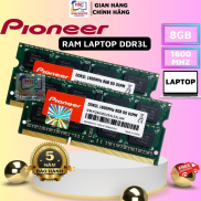 Ram Laptop 8GB DDR3L Bus 1600MHz Pioneer dùng cho Laptop, Ram chính hãng