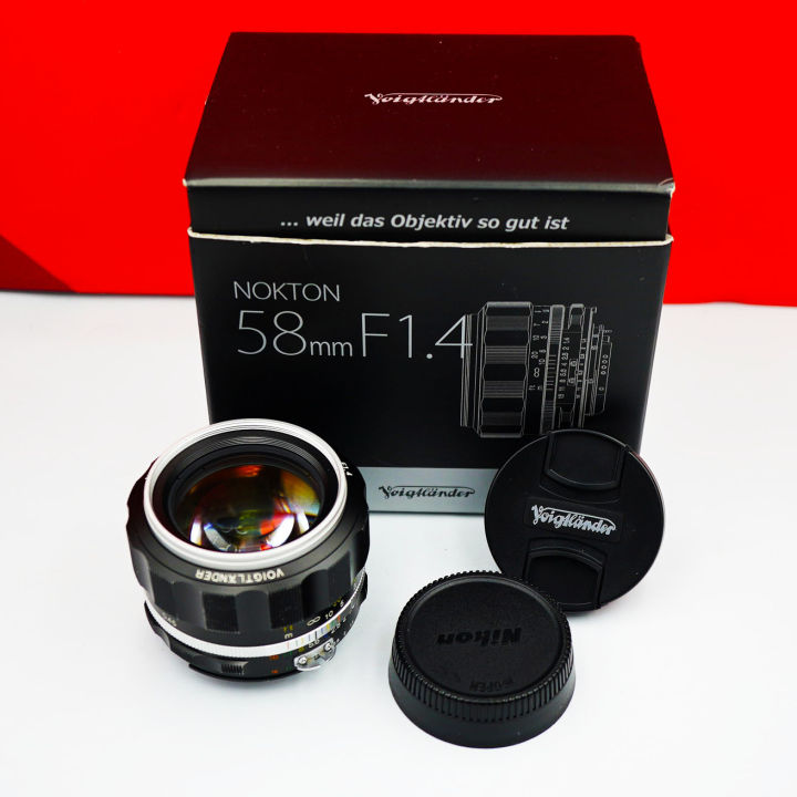 Voigtlander NOKTON 58mm F1.4 SL II S For Nikon F (FX, DX) Lens in