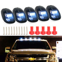 15Pcs 12 LED F150 Cab Marker Roof Light 12V Yellow White Light Dodge RAM Headlight For Pickup Truck Truck SUV Roof Signal Lamp