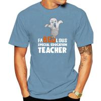 Men T Shirt Faboolous Special Education Teacher Halloween Tshirt Gildan