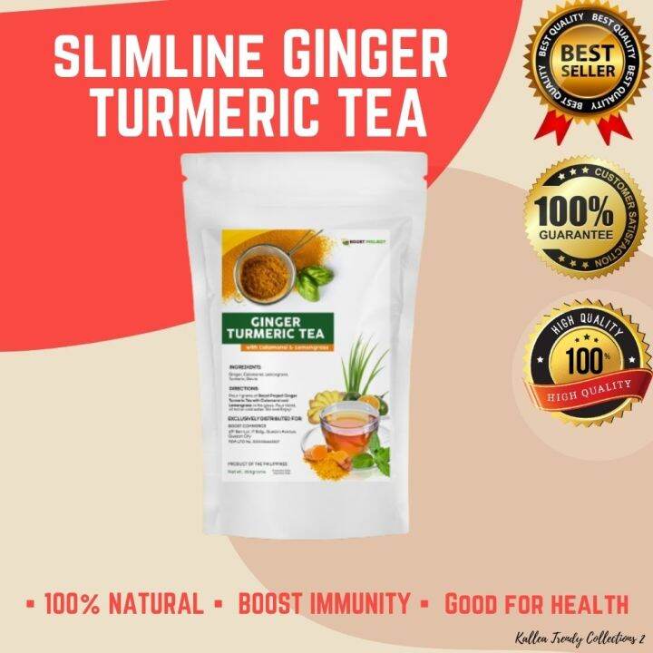 Original Boost Project Ginger Turmeric Tea 350 Grams With