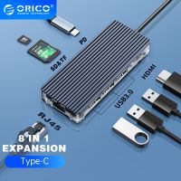 ORICO 11 in 1 USB TYPE C Docking Station HUB Hub Splitter usb c to hdmi Converter 100W Fast Charge Card Reader pc accessories