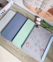 เคสไอแพด มีที่ใส่ปากกา พร้อมส่งไททย หลังใส เคส iPad mini12345 iPad 10.2 Gen7/8/gen9/iPad 10.5 Air3/iPad 9.7gen5-6 / iPad Pro 11/Air4 Air5 10.9