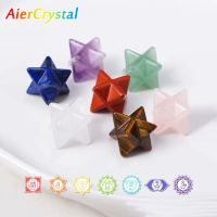 【CC】✳✣¤  Stone Cabamere Star Carving Reiki Healing Desktop Ornament Decoration Collectibles