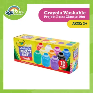 Crayola Washable Finger Paint Station, Less Mess Philippines