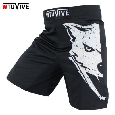 red and black MMA Fighting Glory sports fitness breathable Tiger Muay Thai boxing shorts boxing clothing short muay thai mma