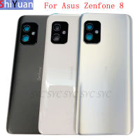 Battery cover back rear door housing for ZenFone 8 zs590ks battery cover with Logo replacement parts