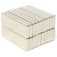 20Pcs 30x10x3mm Magnet Material N50 NdFeB Strong Rare Earth Bar Block Shape Neodymium Magnets