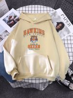 Hawkins High School Class Of 1983 Print Women Hoody Harajuku Oversize Outerwear Sports Hooded Pullovers Trend Hat Rope Sweatwear Size Xxs-4Xl