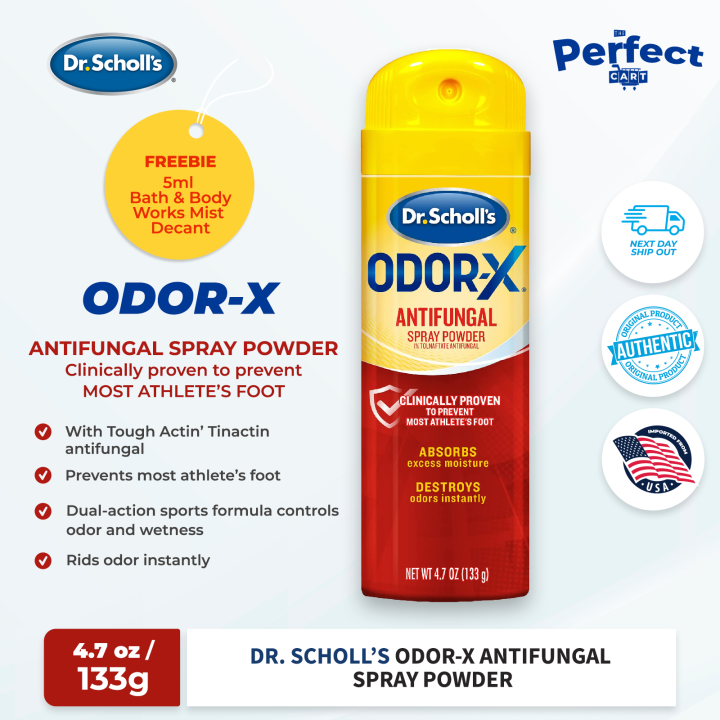 Dr. Scholl's OdorX Spray Powder 4.7 oz Lazada PH