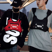 Reflective Chest Rig Bag For Uni Tactical Vest Bag Leisure Function Chest Bag Streetwear For Women Waist Pack Kanye YB305