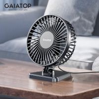 GAIATOP Mini USB Desktop Fan Portable Fan Desktop Office USB Quiet Cooling Fans Three Speed Adjustment Suitable For Home Office Mini Hand Held Fans