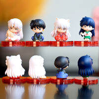 Inuyasha ยาฆ่าแบบมือถือ Maitreya Niigata Gowe Ali นั่งตุ๊กตาเครื่องประดับรถยนต์โมเดลเคลื่อนไหว