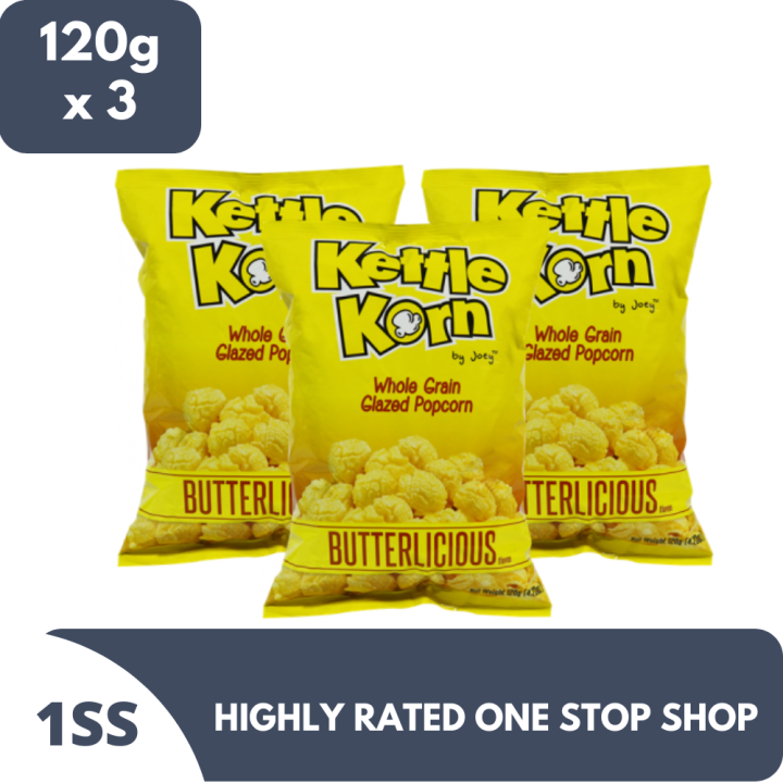 cod Kettle Korn Butterlicious120g x 3 Lazada PH