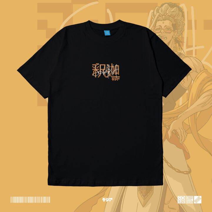 เสื้อยืดคอกลมพิมพ์ลาย-100-cotton-เสื้อยืด-พิมพ์ลายการ์ตูนอนิเมะ-shaka-record-of-ragnarok-buddha-god-god-human-สไตล์ญี่ปุ่น