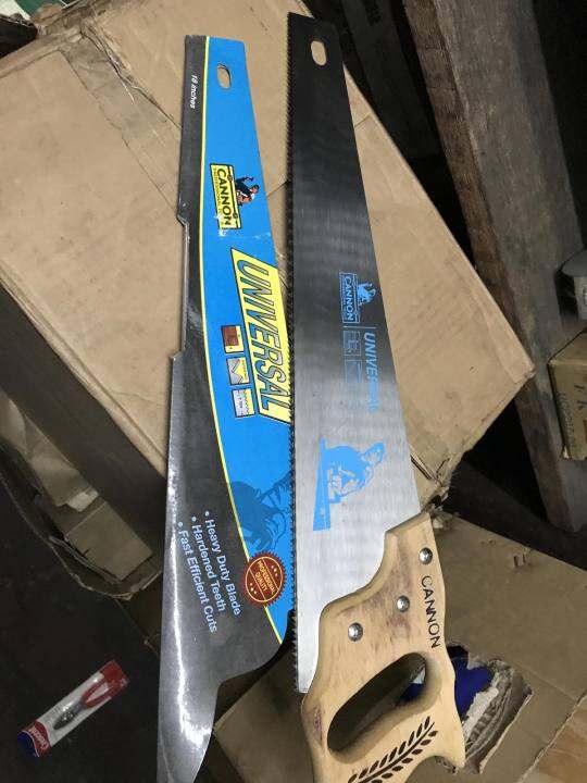 handsaw hand saw wood and plastic handle 18", 20", 22" and 24" Lazada PH