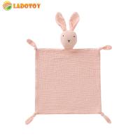 Baby Appease Towel Soft Baby Soothing Towel Sleeping Comfortably Infant Pacifying Towel Bunny Burp Cloth Handkerchief for Baby Newborn Infant Toddlers