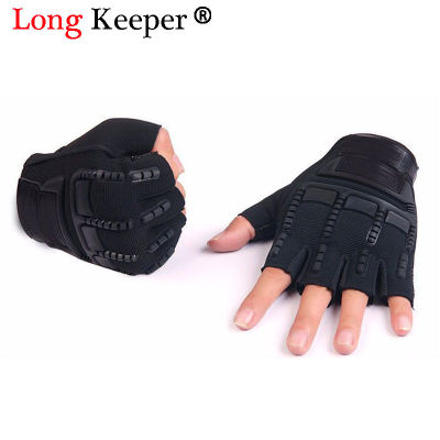 5-13 Years old Kids Tactical Fingerless s Military Armed Anti-Skid Rubber Knuckle Black Half Finger Boys Children s