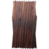 Expanding Wooden Garden Wood Pull Mesh Wall Fence Grille for Home Garden Sub Garden Decoration Climbing Frame