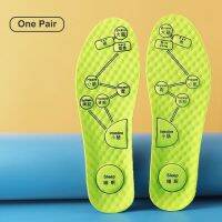 1คู่ Comfort ระบายอากาศแฟชั่นของผู้หญิง Insoles นวดรองเท้าส้นสูงกันลื่นร้อน