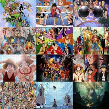 Jyshc Jigsaw Puzzle 1000/500/300 Peças Anime Japonês One Piece Posters  Madeira Crianças Brinquedos Descompressão Jogo Fr143py