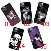 DB-459 Black butler Black ซิลิโคน เคสโทรศัพท์ ปก หรับ Samsung Galaxy S21 FE S22 G60 G9 Moto G10 S20 Ultra E32 G50 G30 G60S G20 S23 G40 Lite Power Plus Play