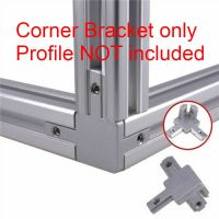 Aluminum Profile Right angle Connector T profile L shape 3 way Hidden Bracket 20 30 40 Bracket Connector 90 deg Inside Corner