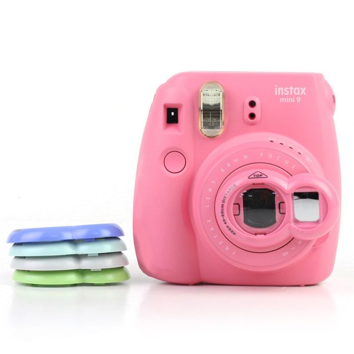 5สีคุณภาพกล้องโพลารอยด์กระจกตั้งเวลาสำหรับ-fujifilm-instax-mini-7วินาที-8-8-9กล้องฟิล์มทันที-c-lose-up-s-elfie-เลนส์