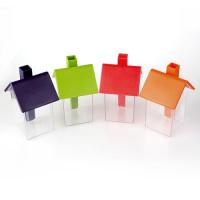 hotx【DT】 design kitchen condiment storage tank seasoning box 6.5x6.5x13.5cm