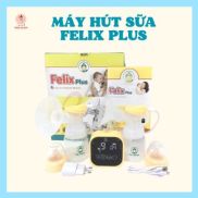 Máy hút sữa điện đôi Felix Plus Dr.Maya có pin sạc, 3 chế độ hút