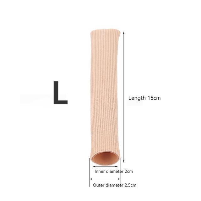 1pcs-cuttable-toe-tubes-sleeves-elastic-fabric-with-silicone-gel-buffer-sleeve-protector-for-bunion-hammer-callus-corn-friction