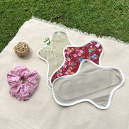 Combo 3 Size 26cm kèm quà tặng - BAN NGÀY - Kiểu CÁNH LIỀN nền NÂU
