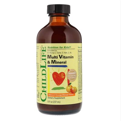 Child Life Essentials Multi Vitamin Mineral Natural Child Life ข้อมูลสำคัญเกี่ยวกับชีวิตเด็ก วิตามินและแร่ธาตุจากธรรมชาติ