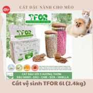 Orgo - Cát đậu phụ Tfor Tofu Cát vệ sinh cho mèo làm từ bã đậu nành Hữu cơ