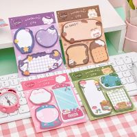 Magnetic Bookmarks Kawaii Memo Pad Cute Memo Pad Labels Cute Message Memo Pad Sticky Notes 3x3 Bookmark Bookmarks