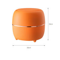 Light Luxury Table Garbage Urn Nordic Bedroom Trash Can Smart Odorless Rolling Bucket Mini Trash Storage In The Bathroom Dustbin