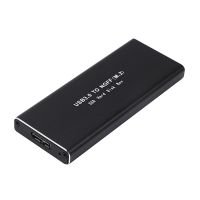 M.2 NGFF SSD SATA to USB 3.0 Converter Adapter Case External Enclosure Storage Case With Screwdriver for M2 NGFF SSD Hard Drive