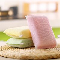 1/3PCS Dishwashing Sponge Washing Scourer Dishwasher Cleaning non-stick oil Tools