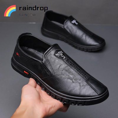 Mens loafers รองเท้าโลฟเฟอร์ หนังวัว แบบแฮนด์เมด ระบายอากาศ น้ำหนักเบา สําหรับผู้ชาย เหมาะกับการขับขี่ ไซส์ 39-44