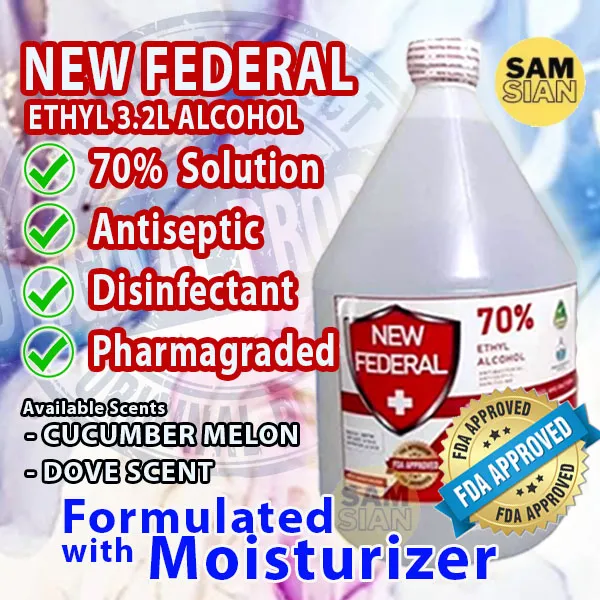 ETHYL AND ISOPROPHIL 70 ALCOHOL SOLUTION CUCUMBER SCENT Baby Powder SCENT FDA APPROVED LEGIT