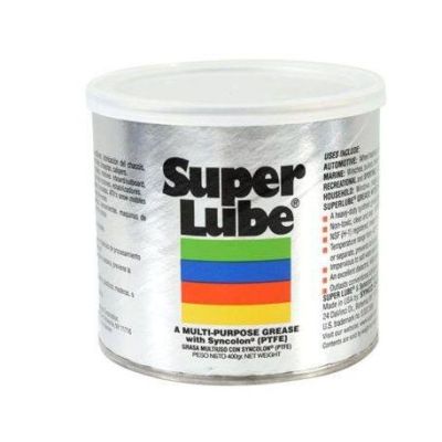 Super Lube จาระบีสีขาว จารบีขาว สูตร Synthetic Grease Multi-purpose Canister 41160 ขนาด 400 g จารบีขาว จารบี