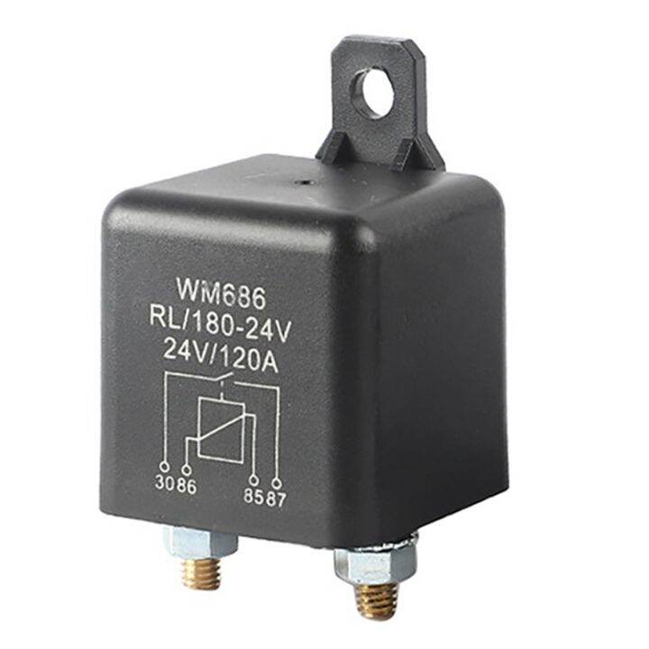 Wm686 Dc 24v Relay Battery Isolating Relay 24v 120a Peak Load For Car Trucks Car Lazada 8694