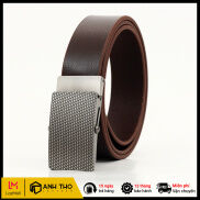 Thắt lưng nam da bò AT Leather SML-01 - Khóa lăn cao cấp