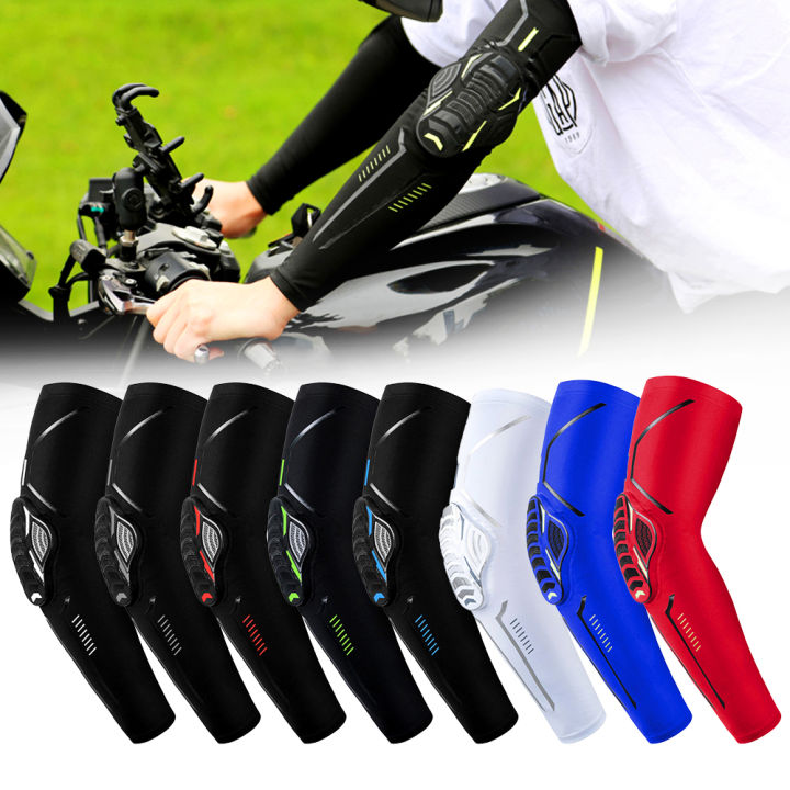 1pc-sports-crashproof-elbow-pads-compression-arm-sleeves-protectors-for-outdoor-basketball-football-bicycle-elbow-support-guard