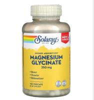 Solaray การดูดซึมสูงแมกนีเซียม Glycinate 350 Mg 120แคปซูลมังสวิรัติ