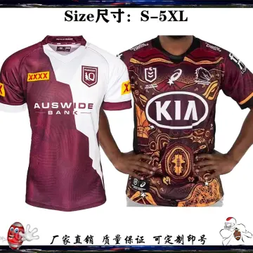 New arrival embroidered jerseys NRL rugby Jersey 2021 Australia Brisbane  Broncos Home away Rugby jerseys shirts shorts Retro shirt